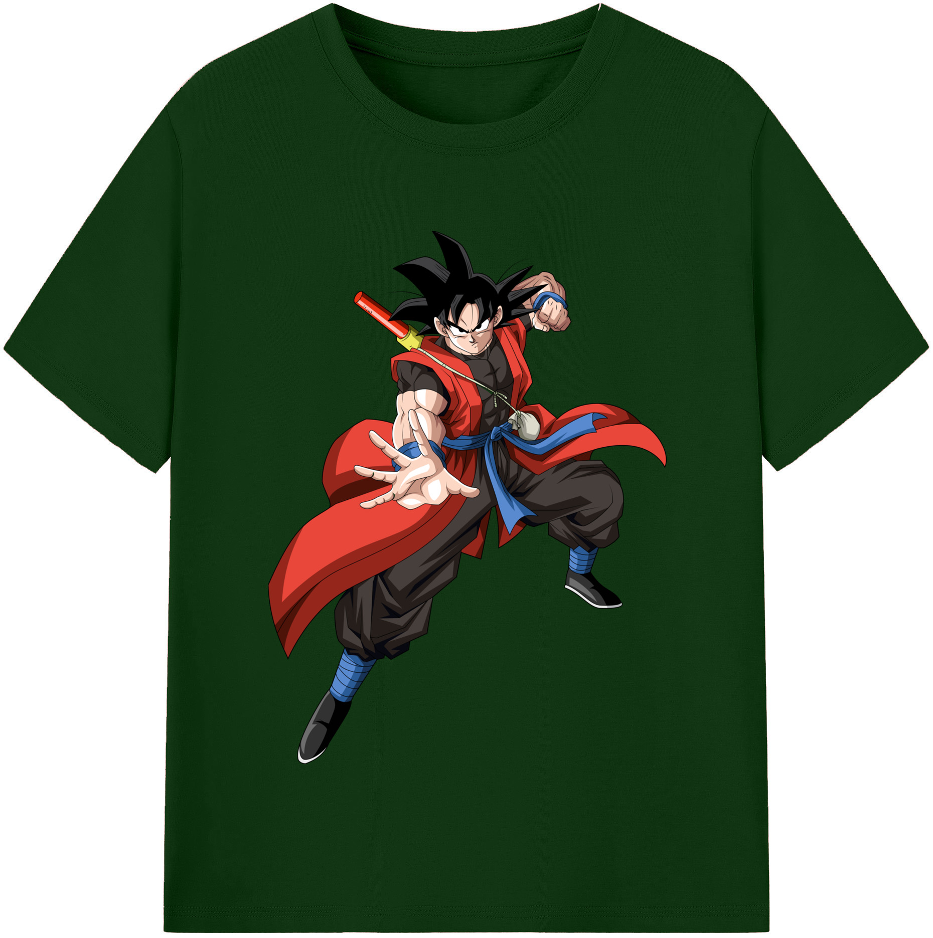 （画像用） ドラゴンボール 孫悟空（そん ごくう）Son Goku カカロット DRAGON BALL Kakarotto 綿100％半袖Tシャツ（フロントプリント）